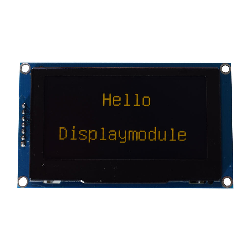 DisplayModule 2.7" 128x64 Monochrome Graphic OLED Display Module-SPI